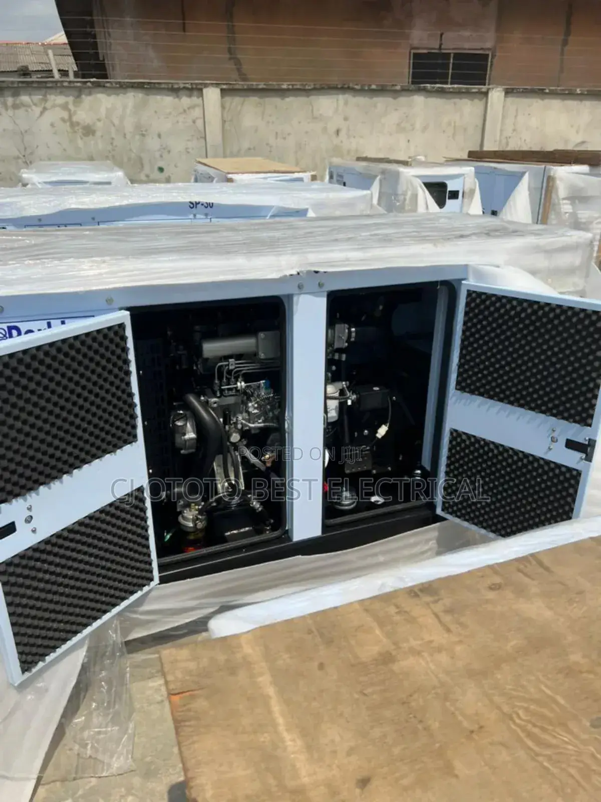 Perkins Generator Soundproof 30kva Brand New 100%Copper