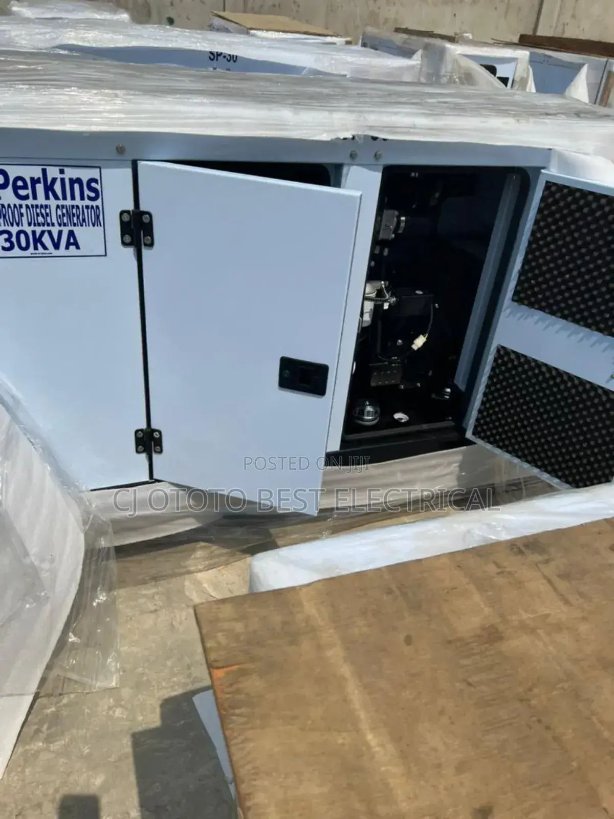 30kva Perkins Generator Soundproof 2 Years Warranty