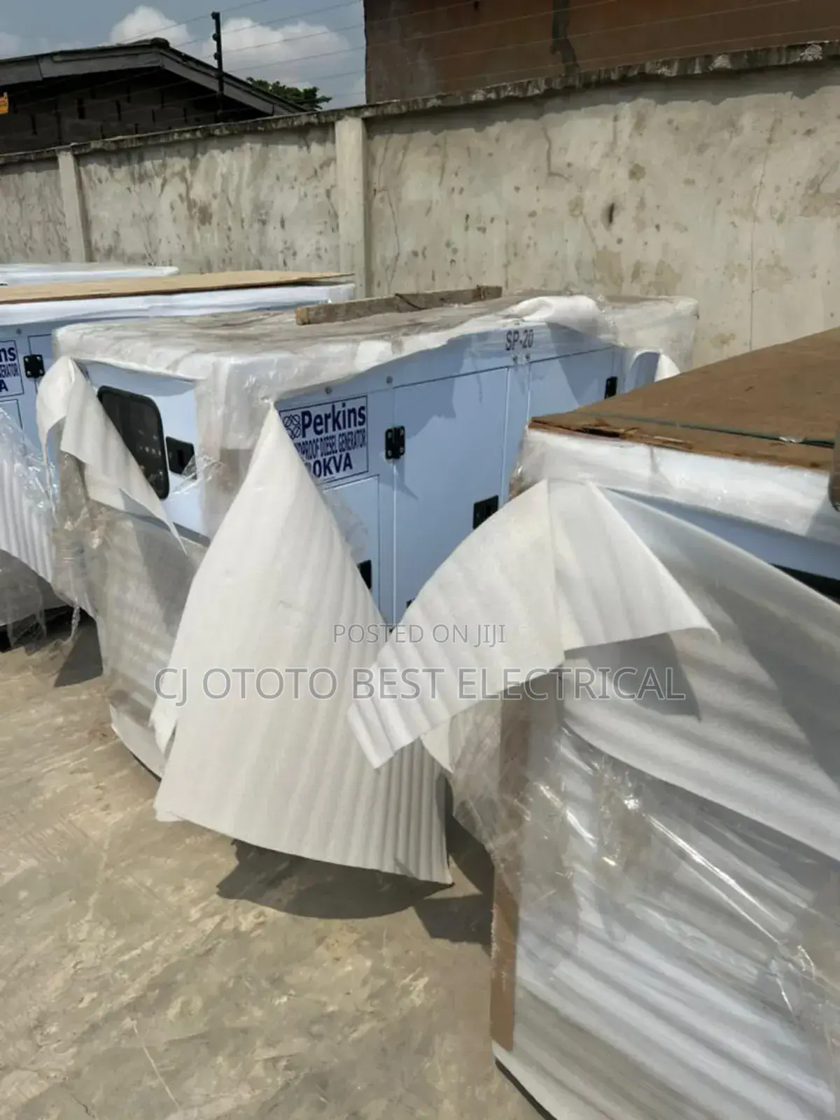Brand New 20kva Perkins Gen Soundproof Pure Copper Coil With O% Noise