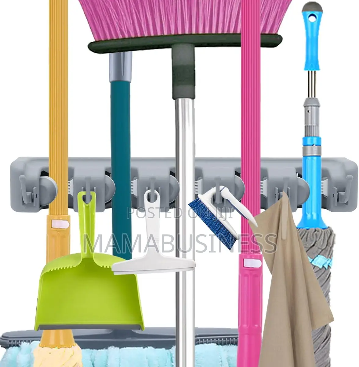 Broom and Mop Holder