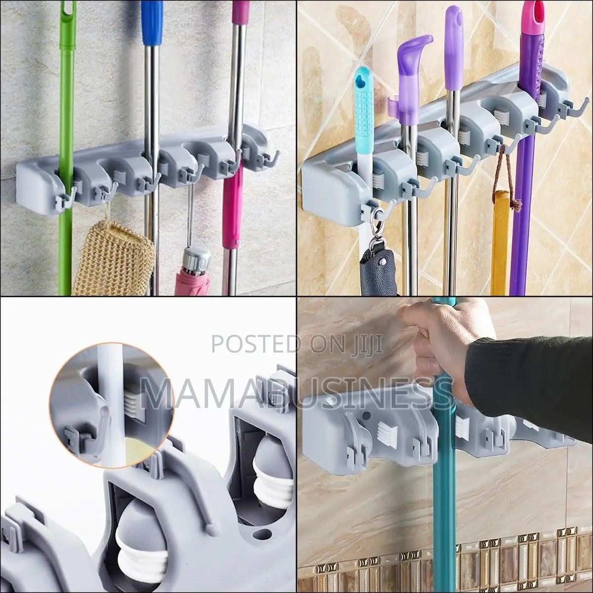 Broom and Mop Holder