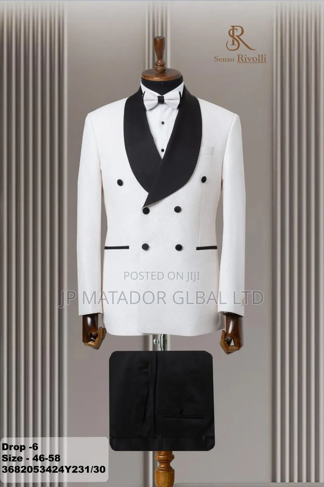 New In! Senzo Rivolli Men Suits