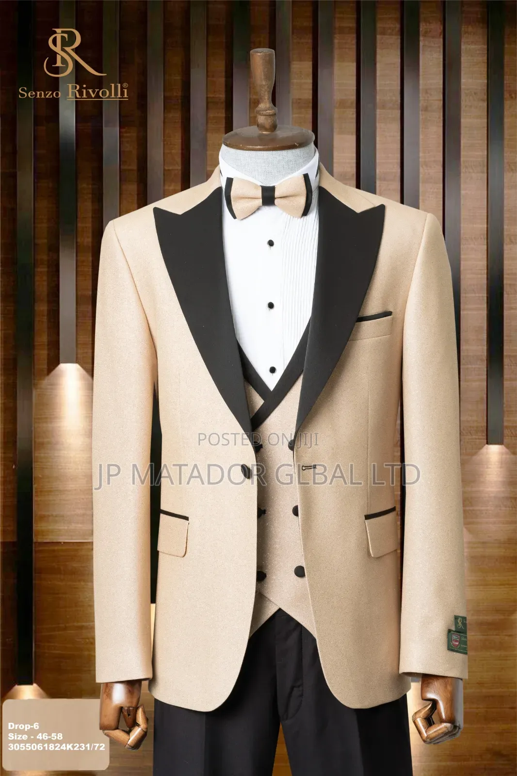 New In! Senzo Rivolli Men Suits