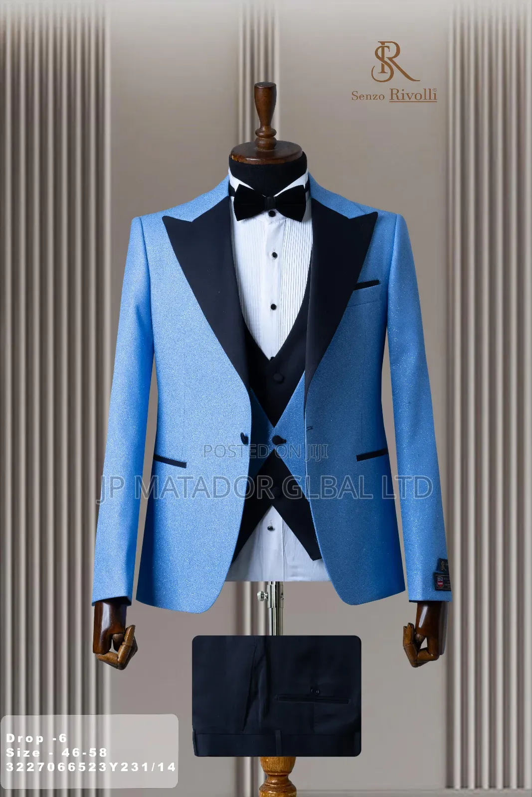 New In! Senzo Rivolli Men Suits