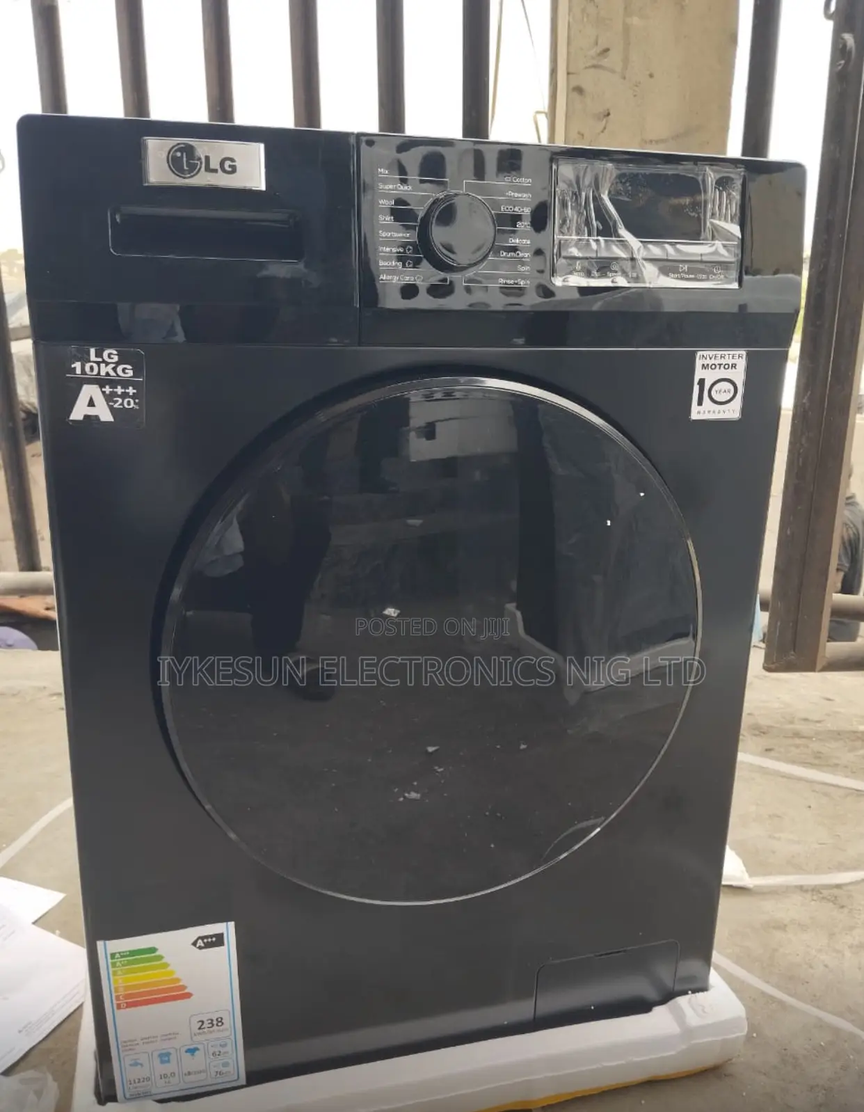 Original Brand New LG 10KG Inverter Washing Machine Front L