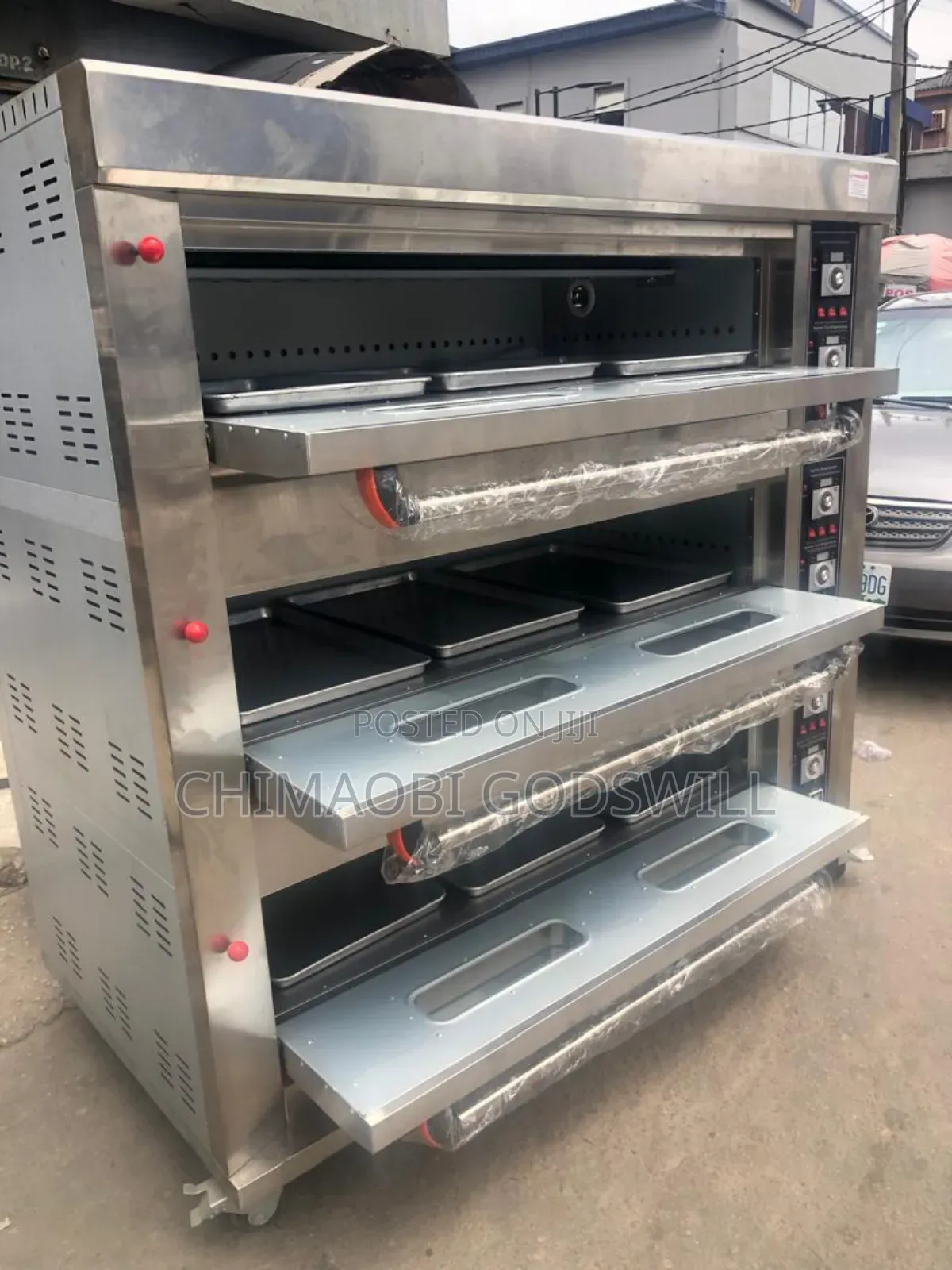 Industrial Three Step Oven for Bread