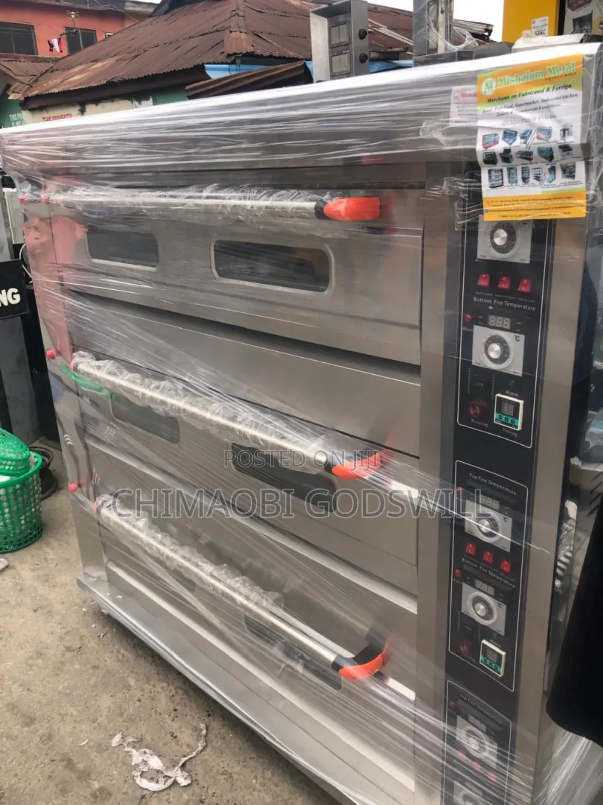 Industrial Three Step Oven for Bread