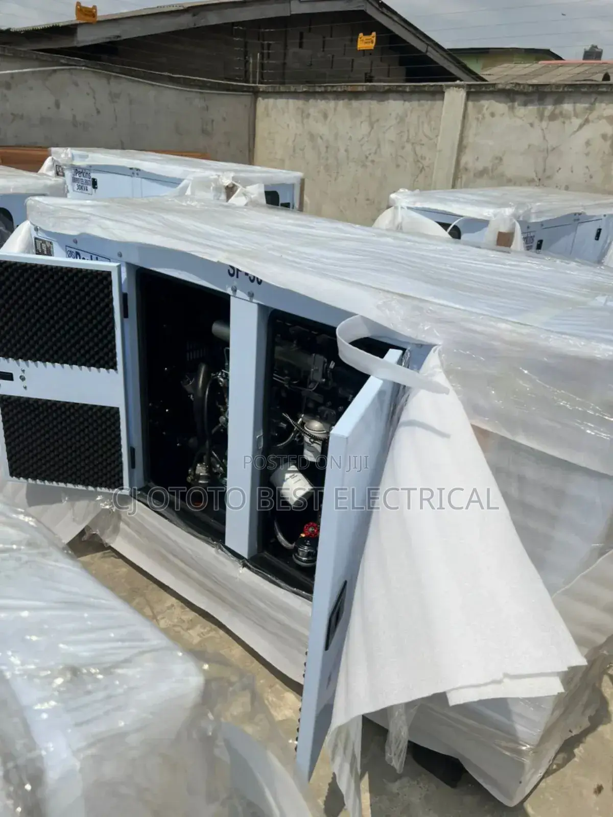 40kva Brand New, Perkins Generator Soundproof 100%Copper