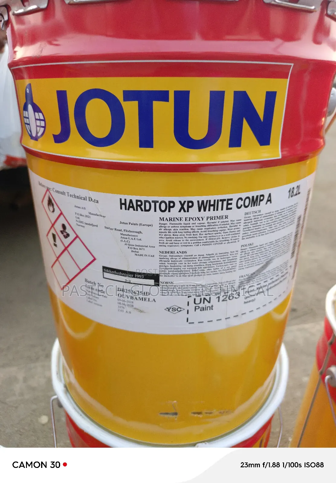 Jotun Hardtop Xp White (Two Components)