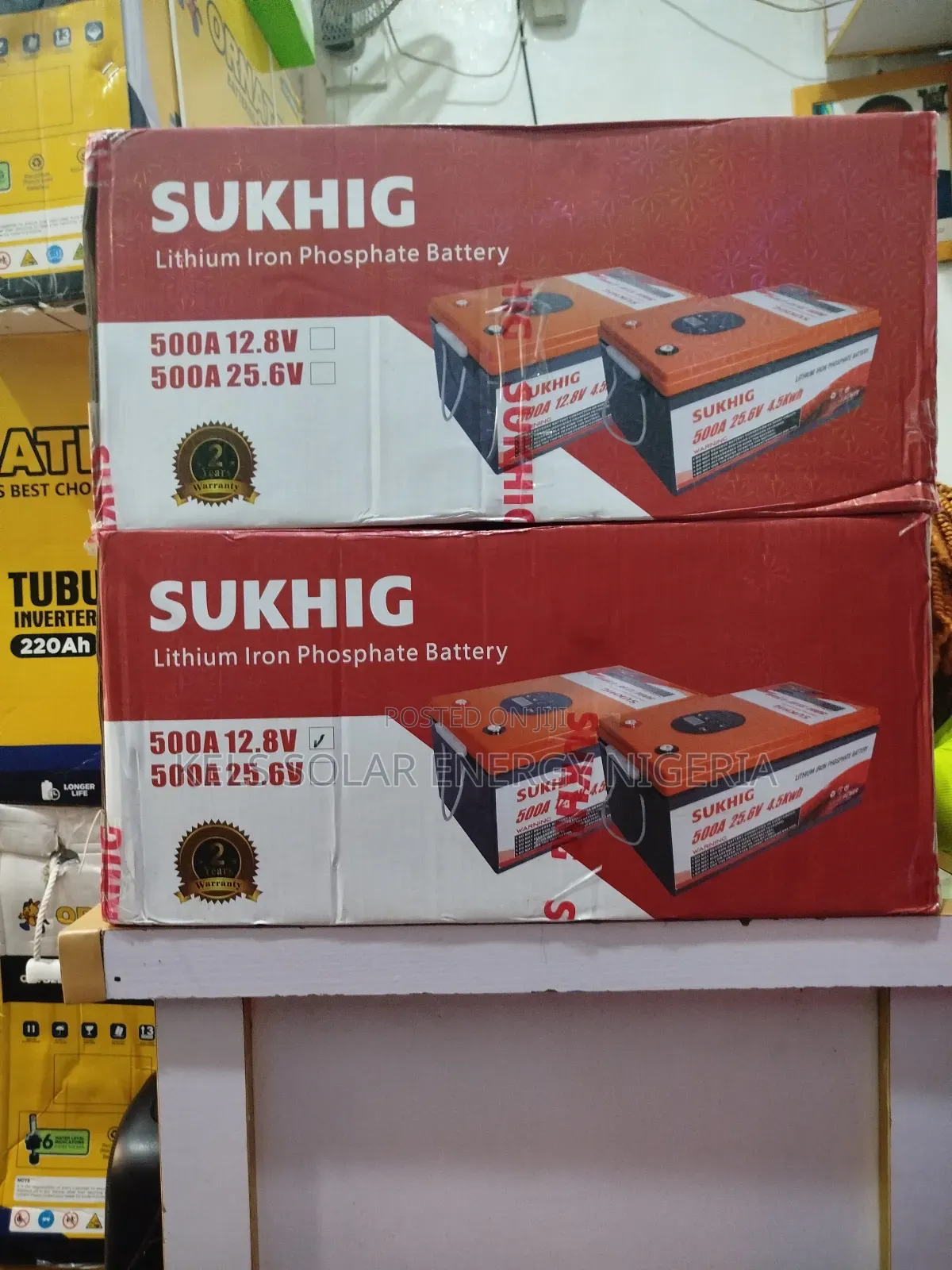 Original Sukhig Lithium Battery 12v 500a
