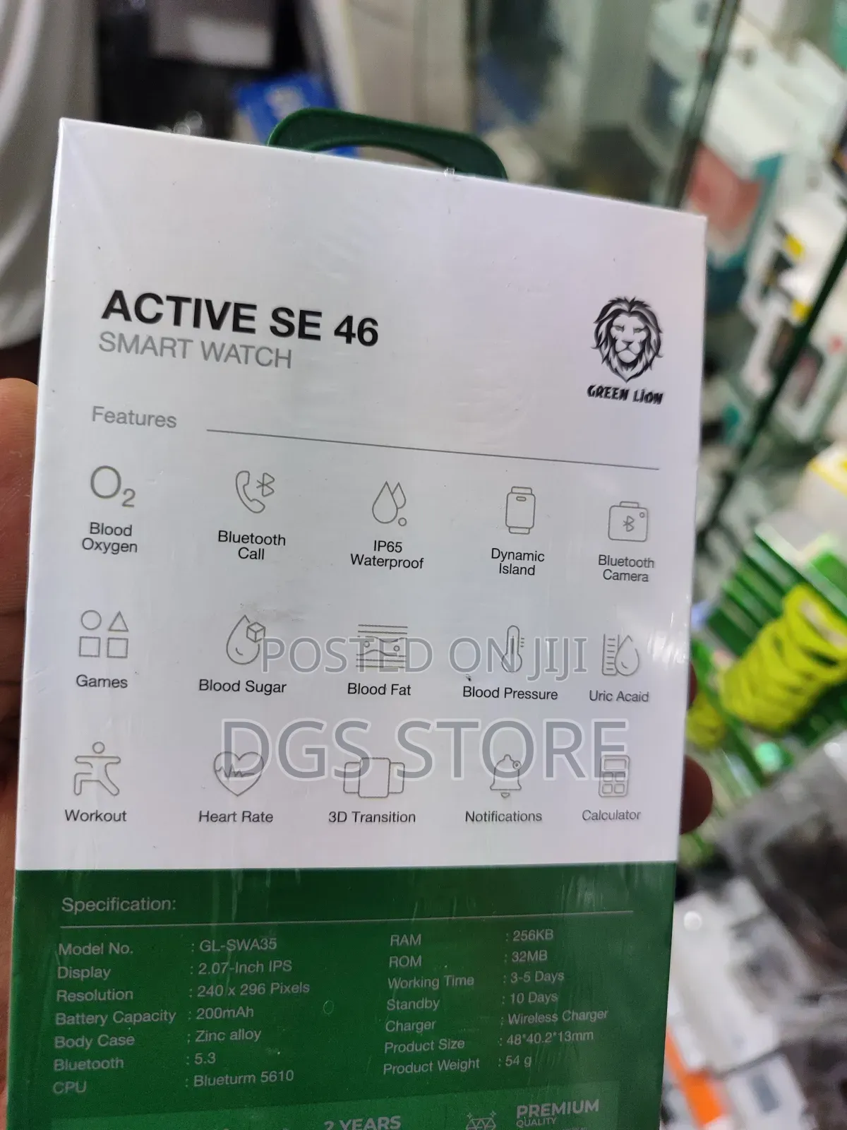 Green Lion Active SE 46 Smart Watch