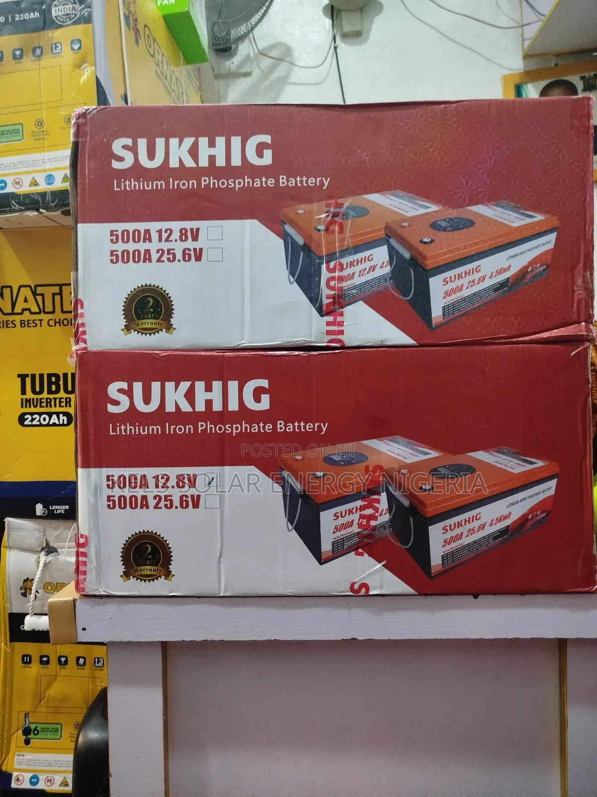 Original Sukhig Lithium Battery 12v 500a