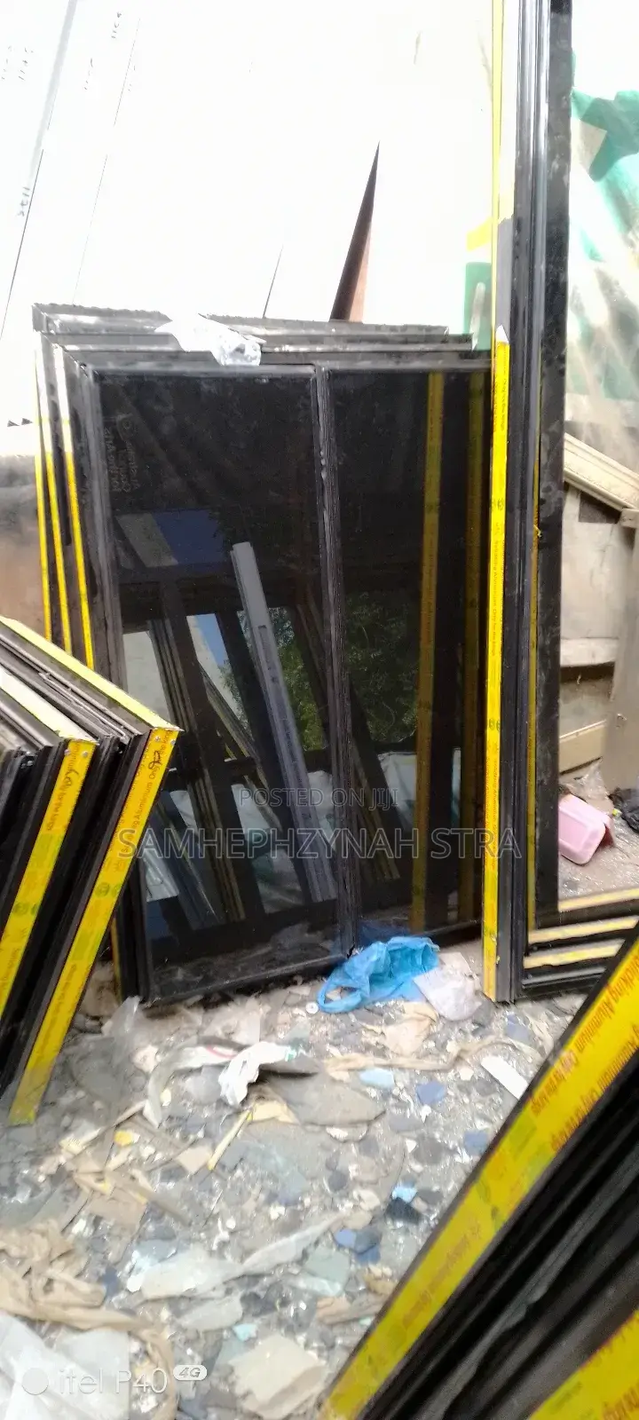 Framelss Aluminum Window