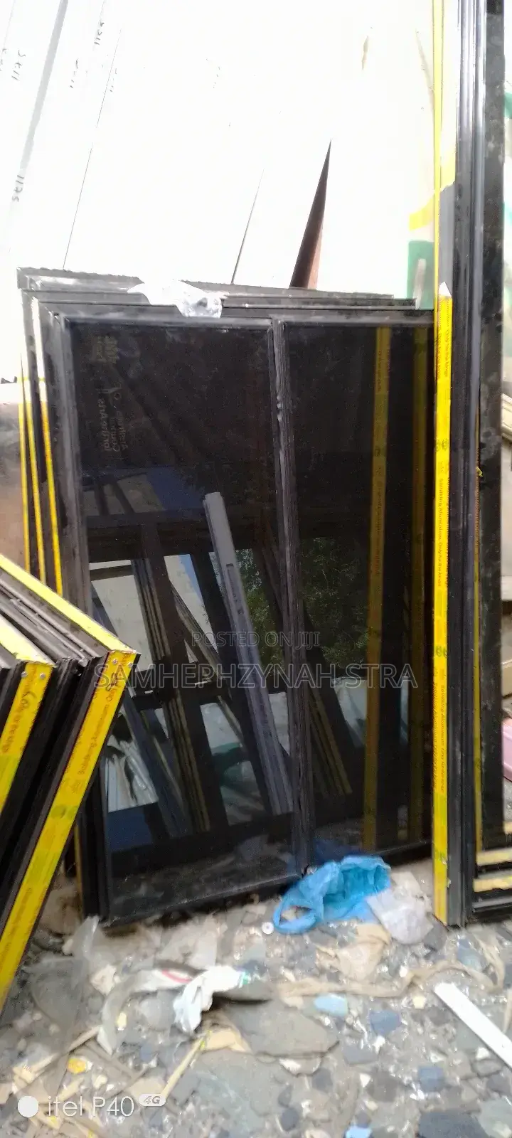 Framelss Aluminum Window