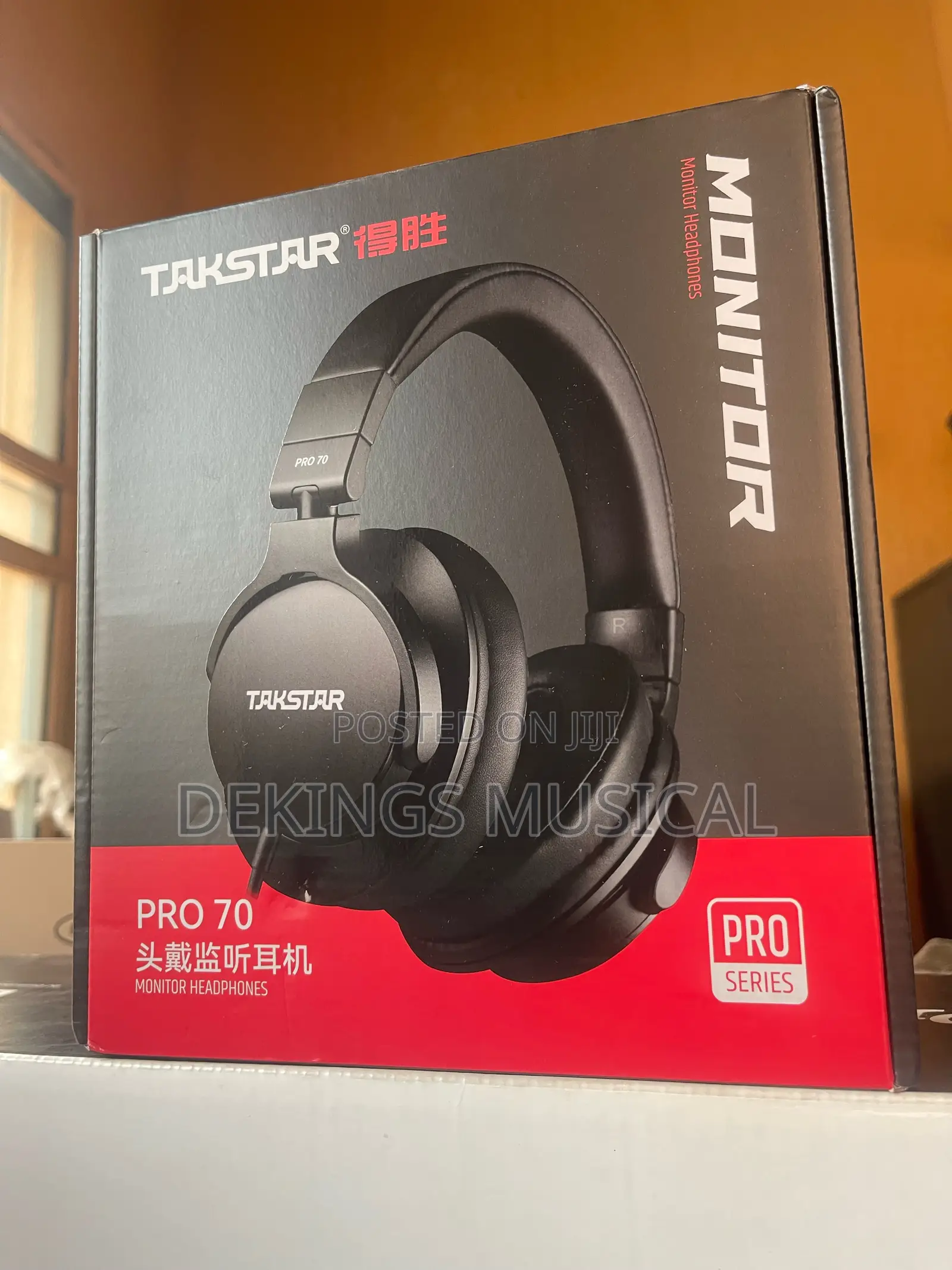 TAKSTAR PRO 70 on-Ear Studio DJ Headphones