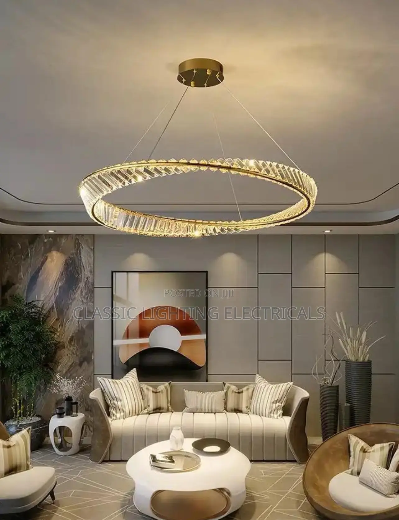 New Crystal Chandeliers Luxury Living Room Lamp Modern Light