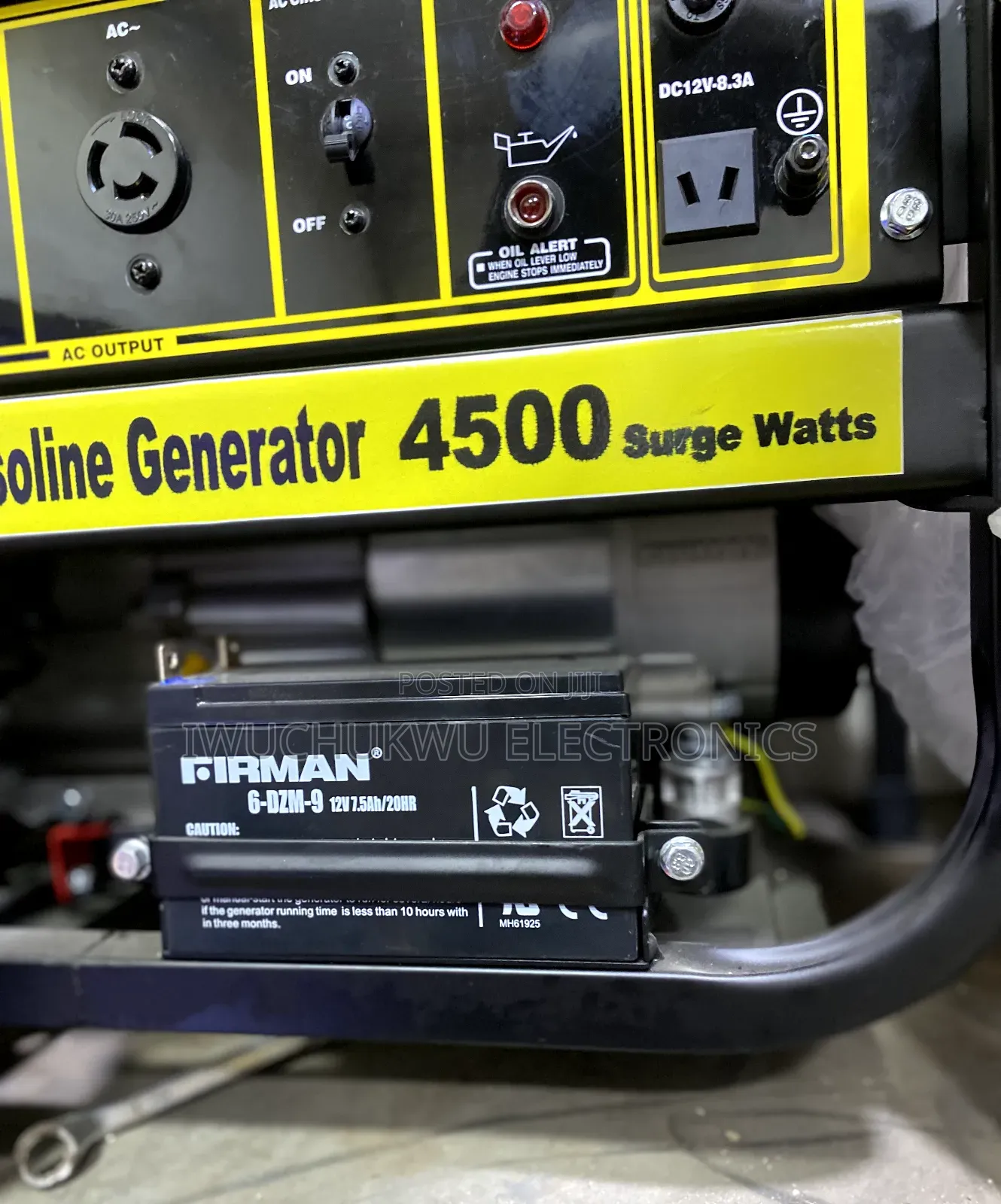 Brand New 4/4.5kva Firman FPG4800E2 Key Start Generator