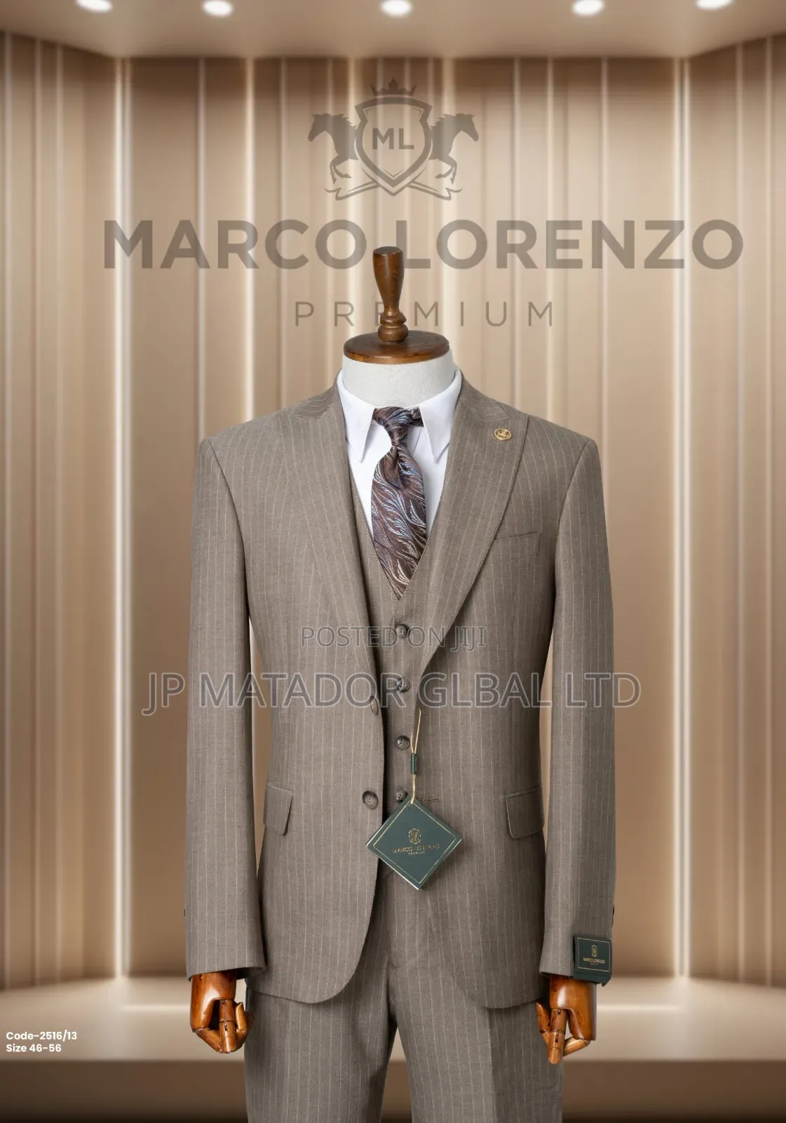 Italian Mario Lorenzo 3pcs Suits
