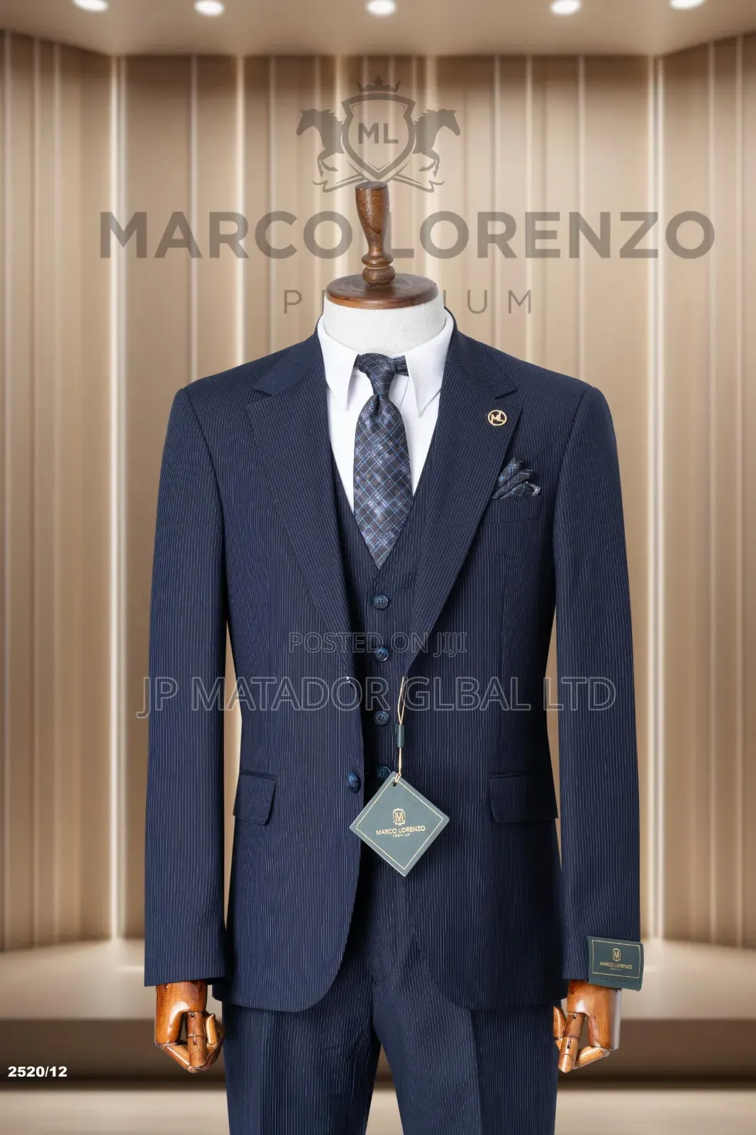 Italian Mario Lorenzo 3pcs Suits
