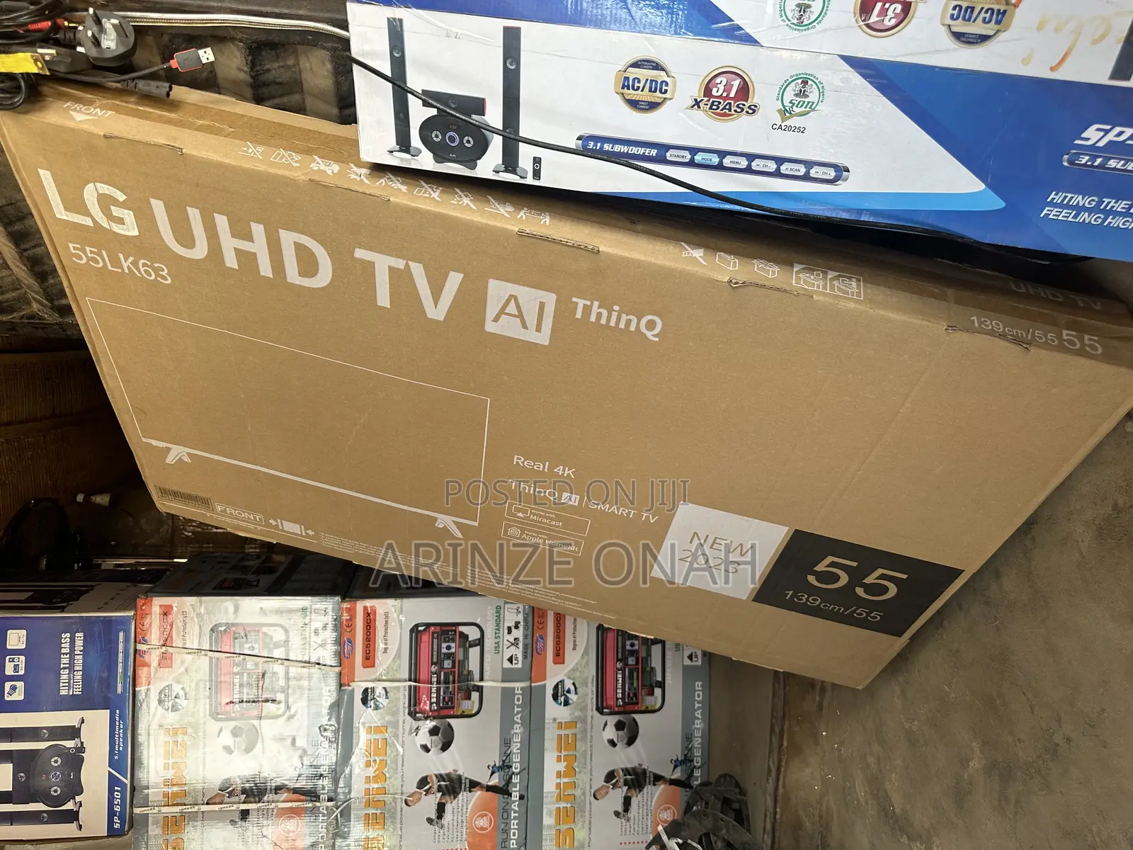 55” Lg Smart Tv Quality Android Ai Version