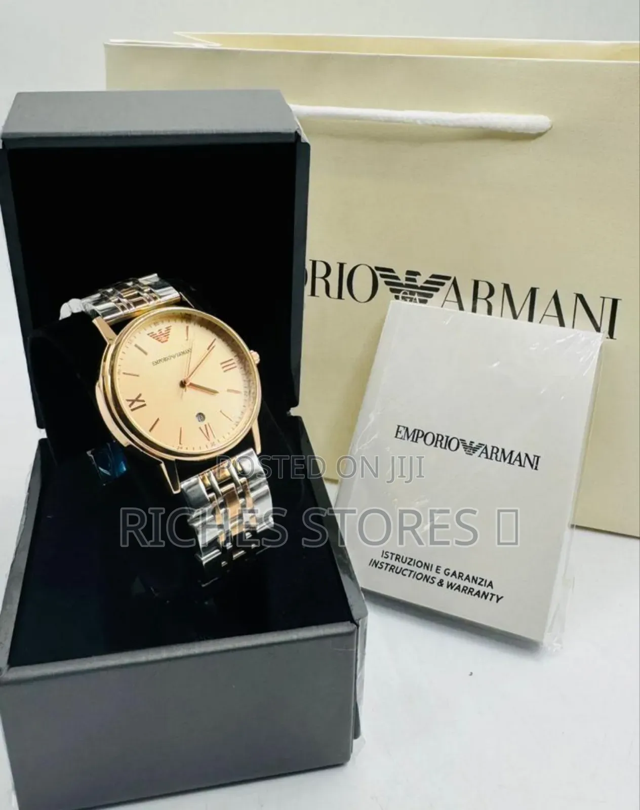 High Quality Emporio Armani Chain Watch