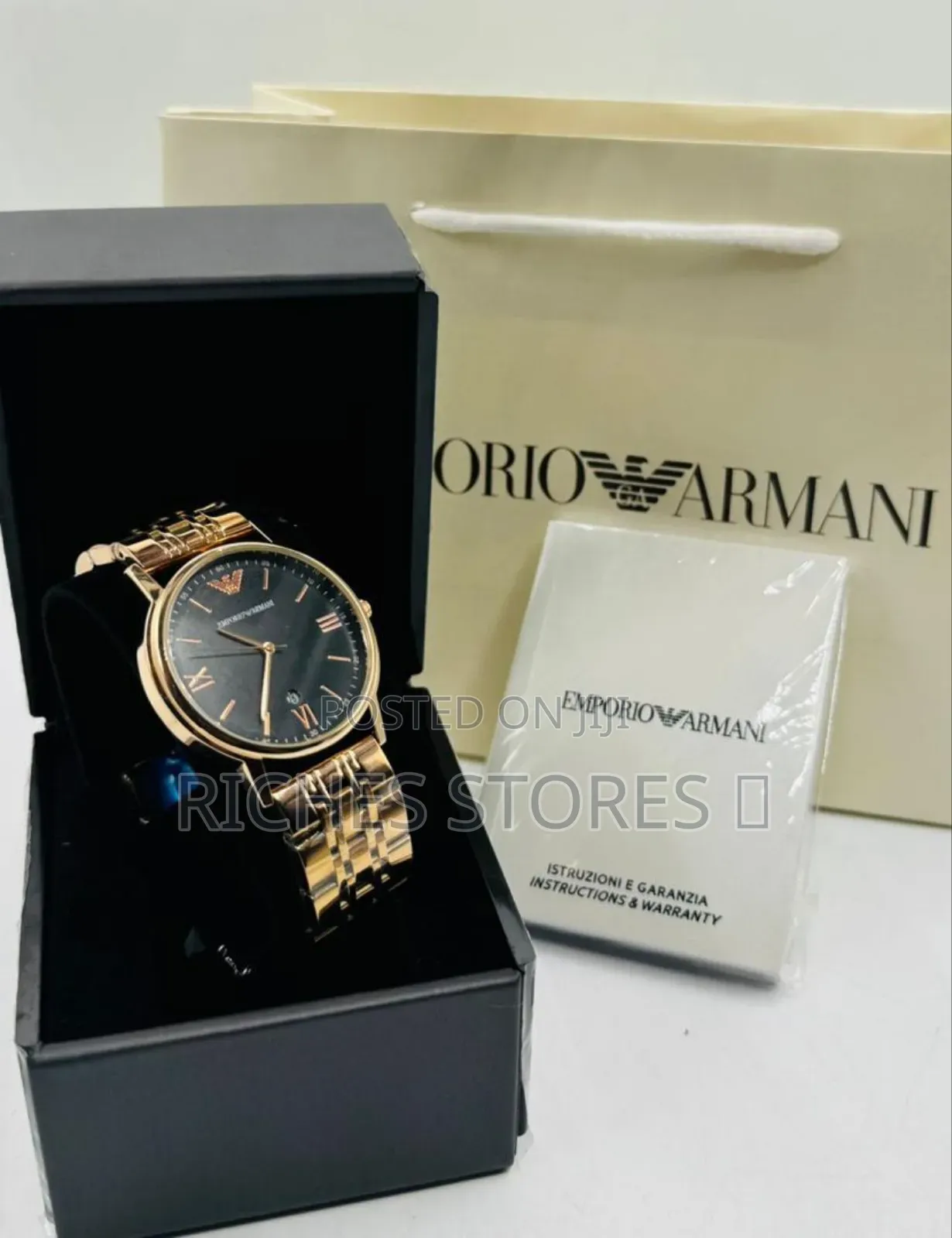 High Quality Emporio Armani Chain Watch