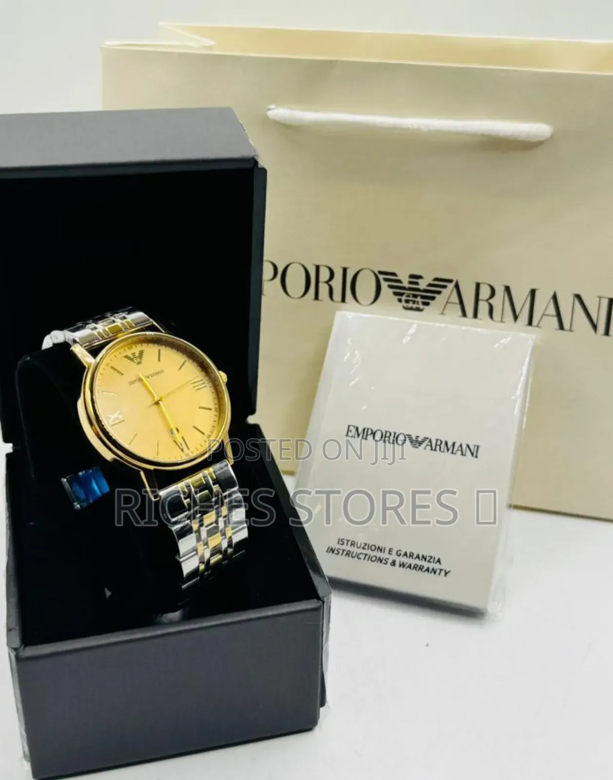 High Quality Emporio Armani Chain Watch