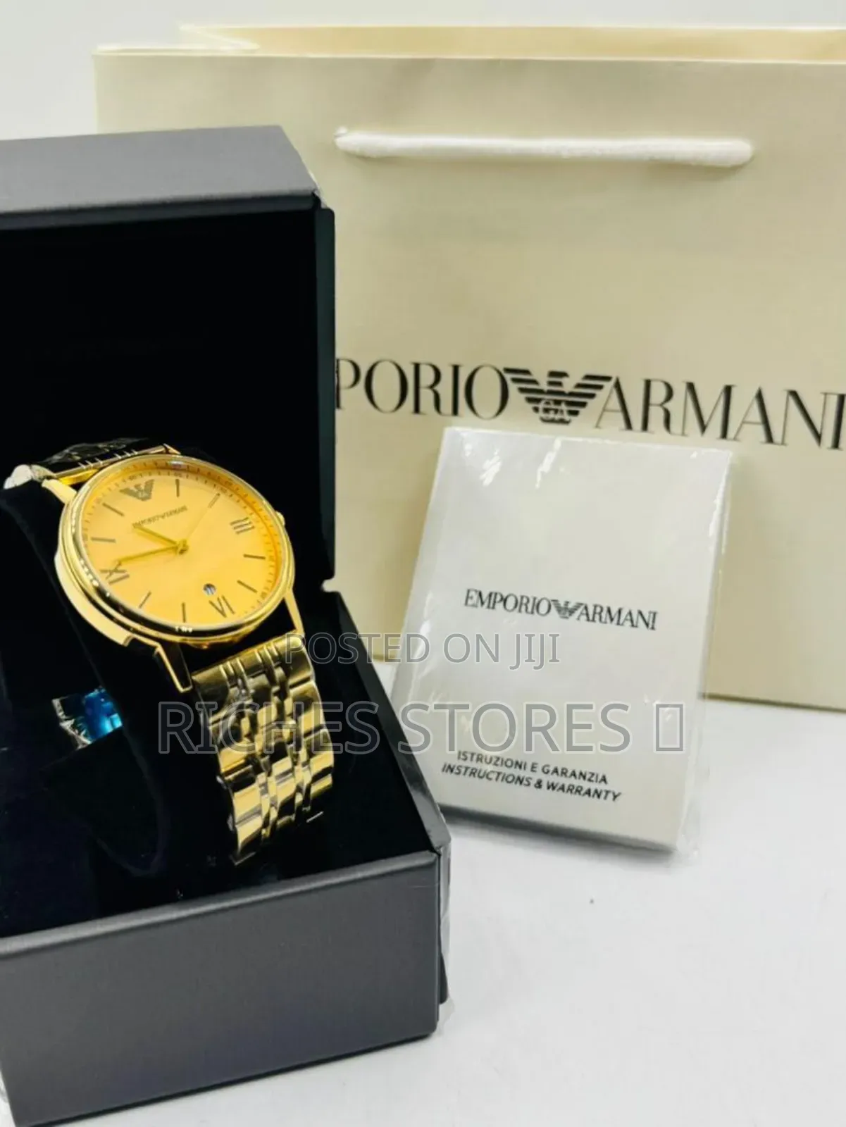 High Quality Emporio Armani Chain Watch