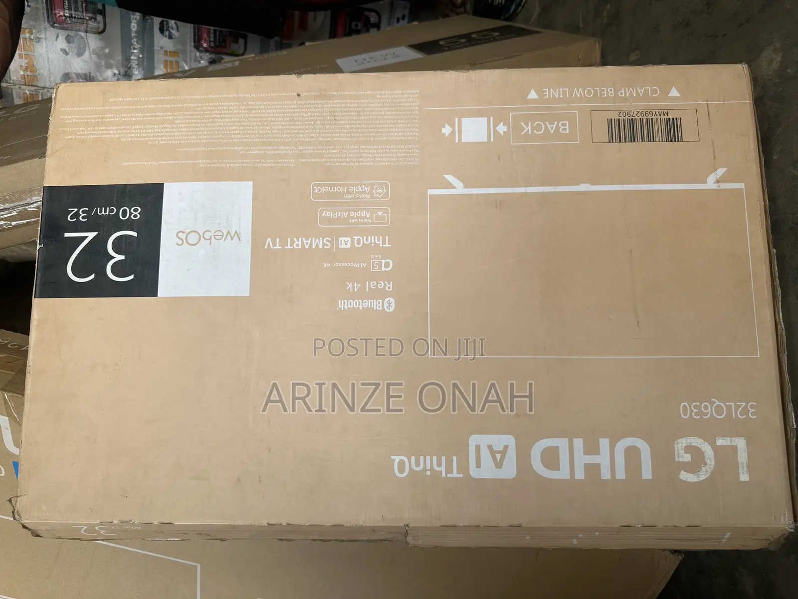 32” Lg Android Smart Tv