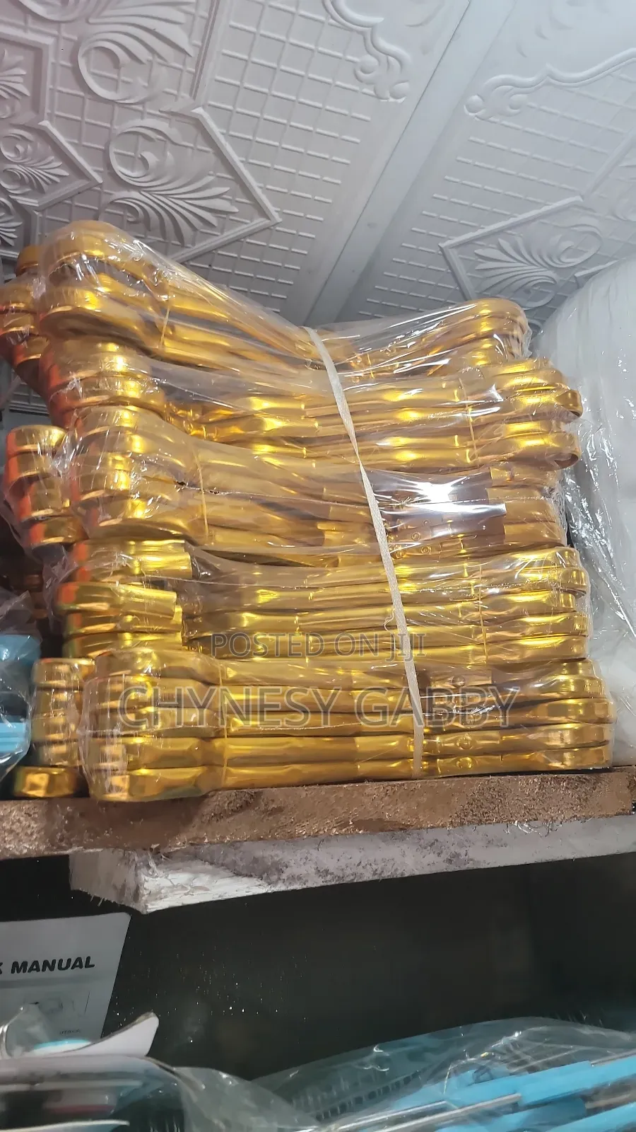 Gold Hangers