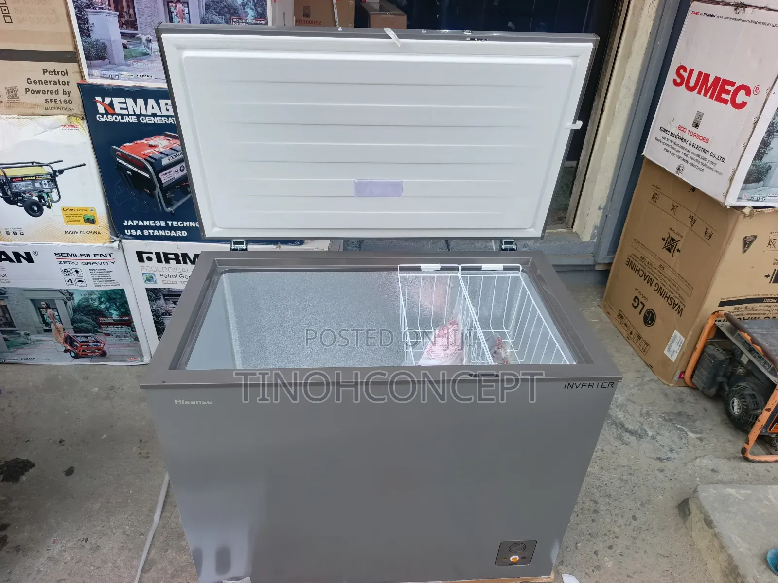 Hisense Inverter Freezer 300 Litres