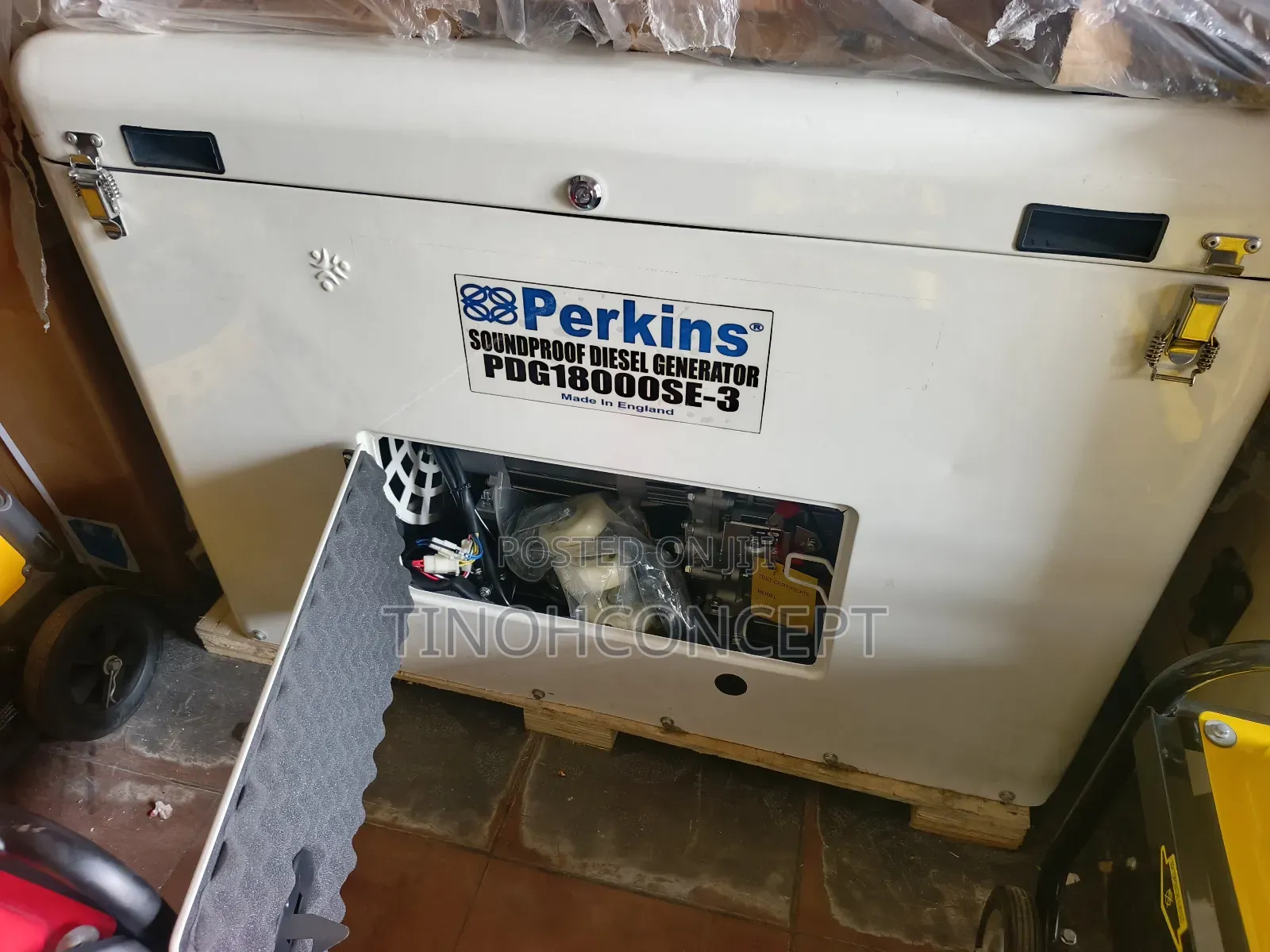 Perkins Soundproof Generator 15 KVA Three Phase