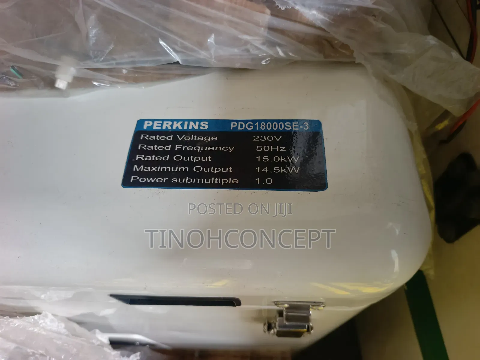 Perkins Soundproof Generator 15 KVA Three Phase