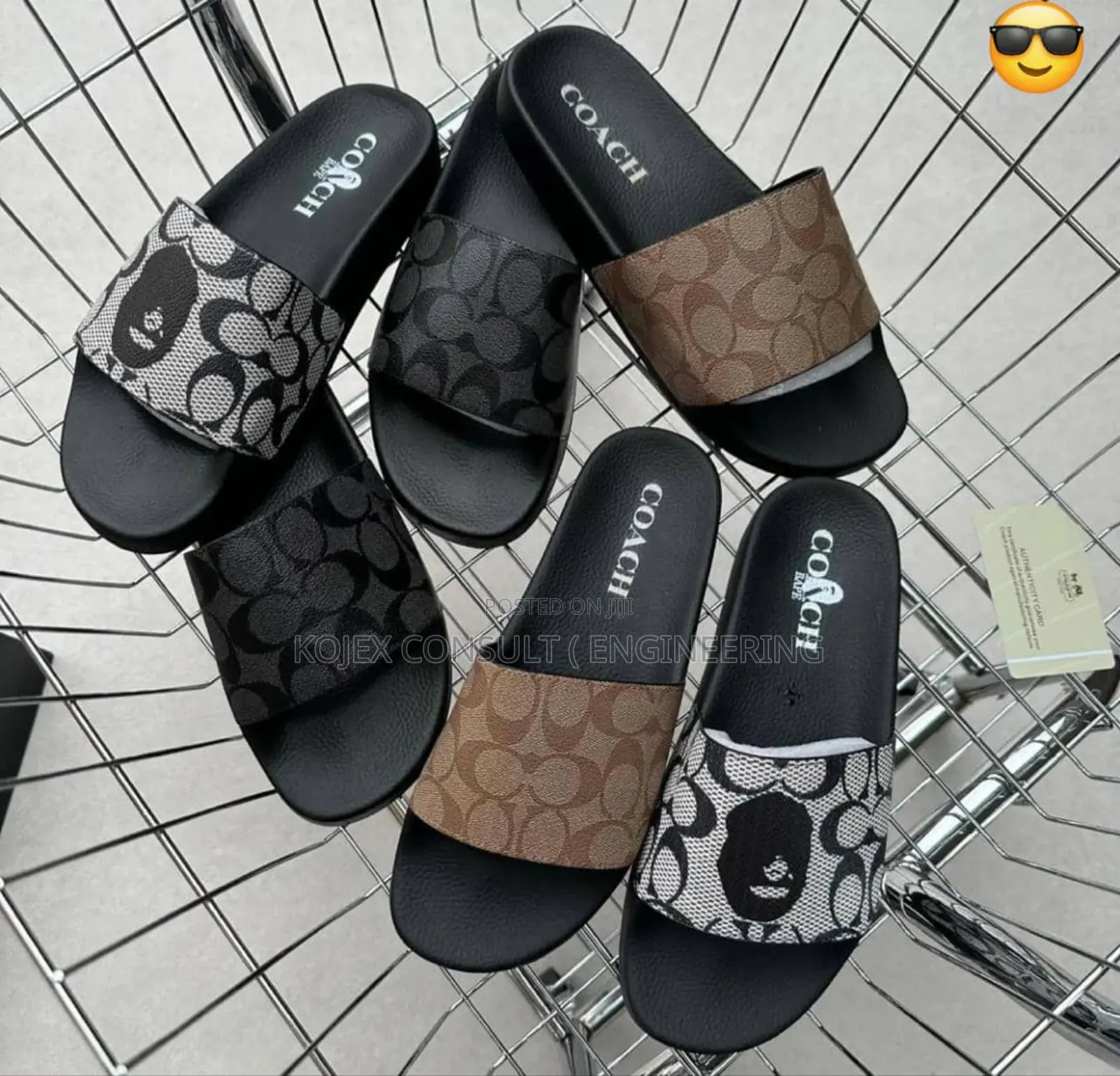 Coach Comfy Slides