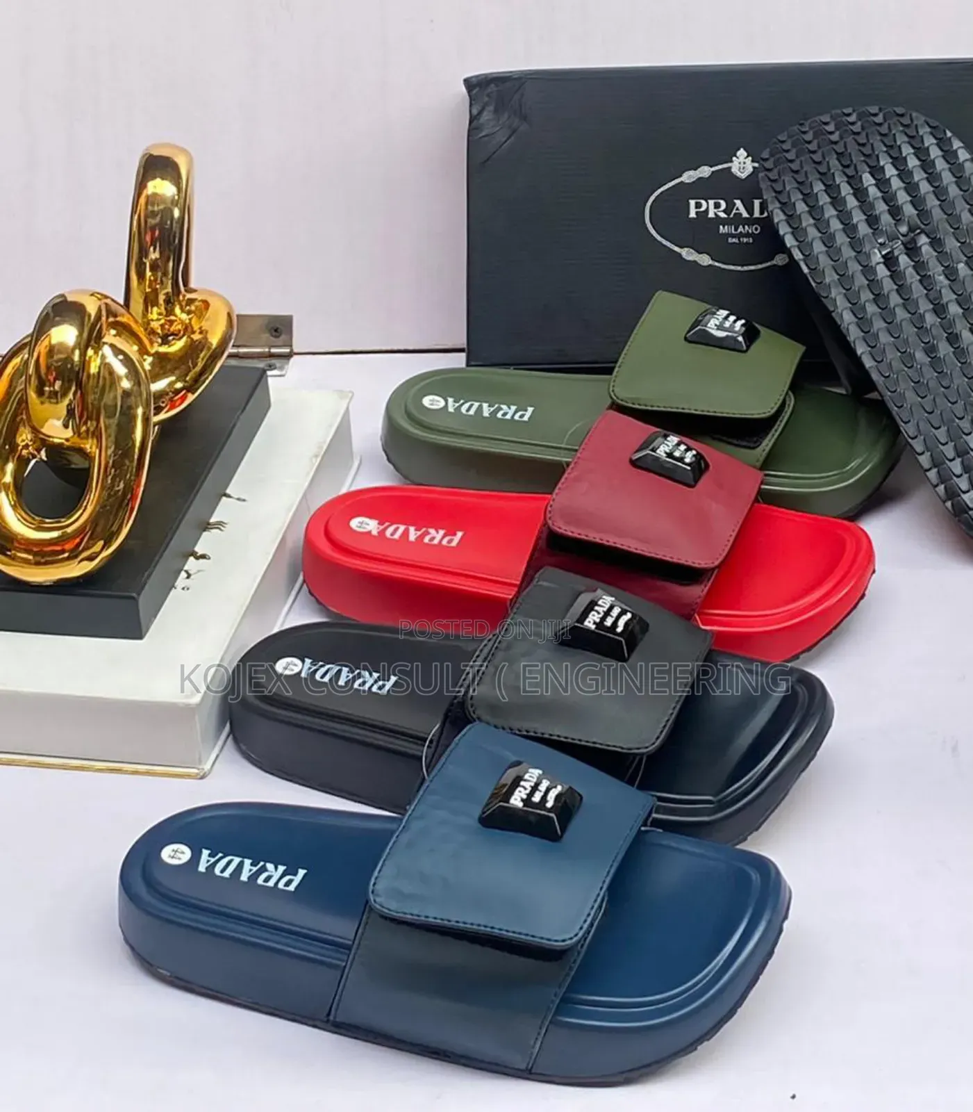 Prada Luxury Slippers Available