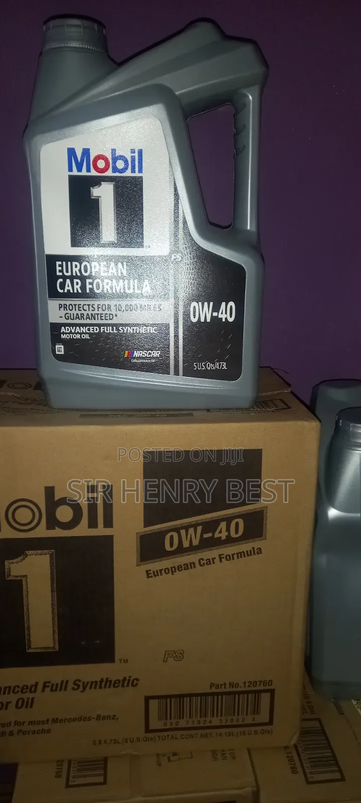 Mobil 1 European Car Formula 0w 40