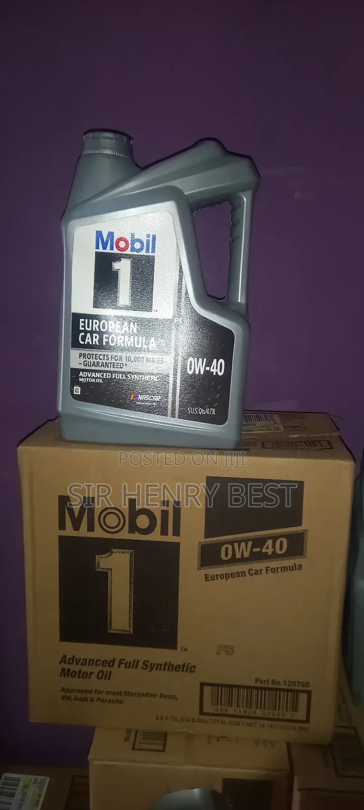 Mobil 1 European Car Formula 0w 40