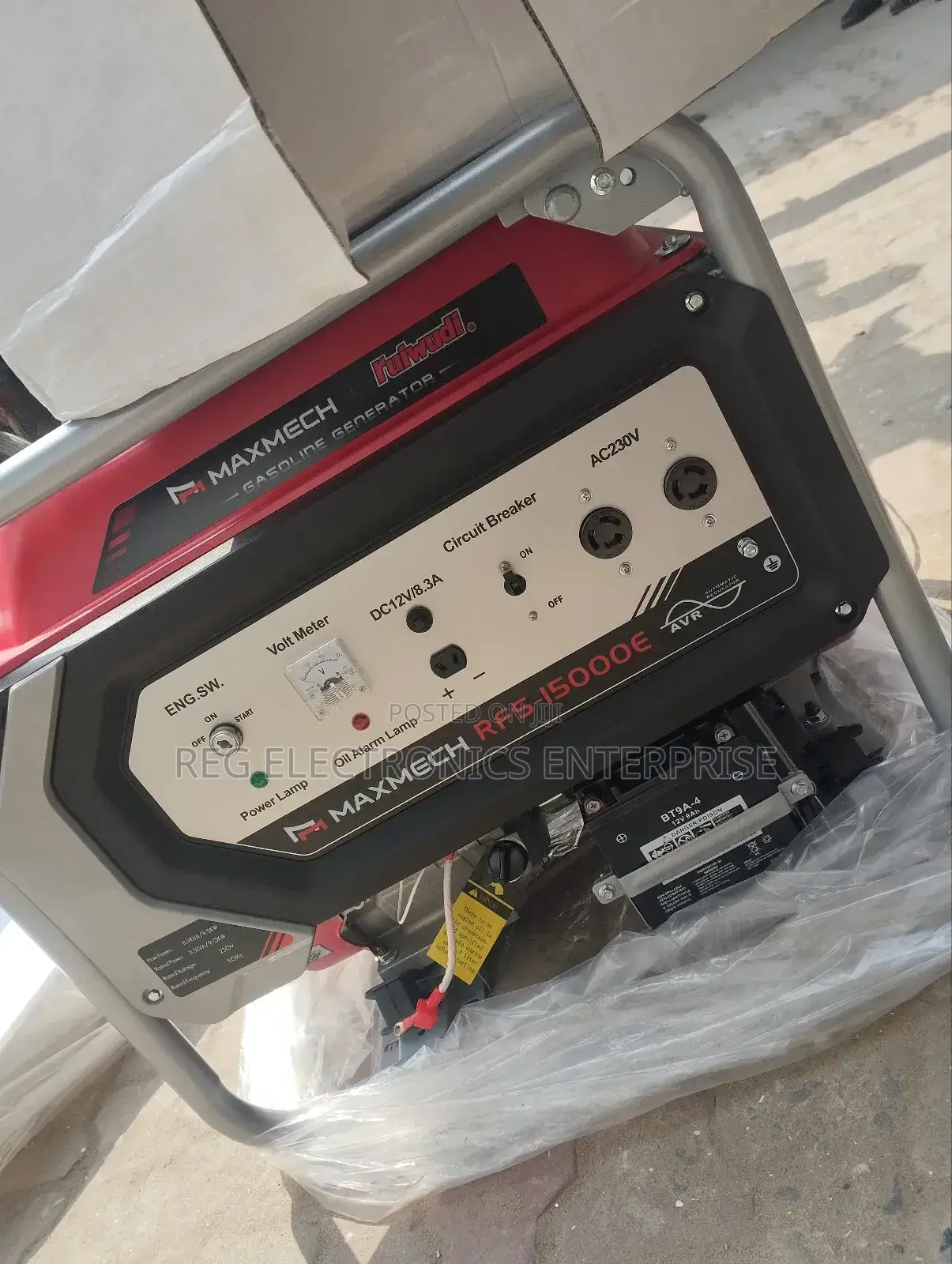 15000 Maxmech 12.5 KVA