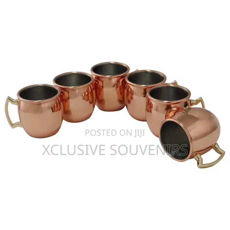 60ml Stainless Steel Wine Drinking Cups With Bamboo Stand