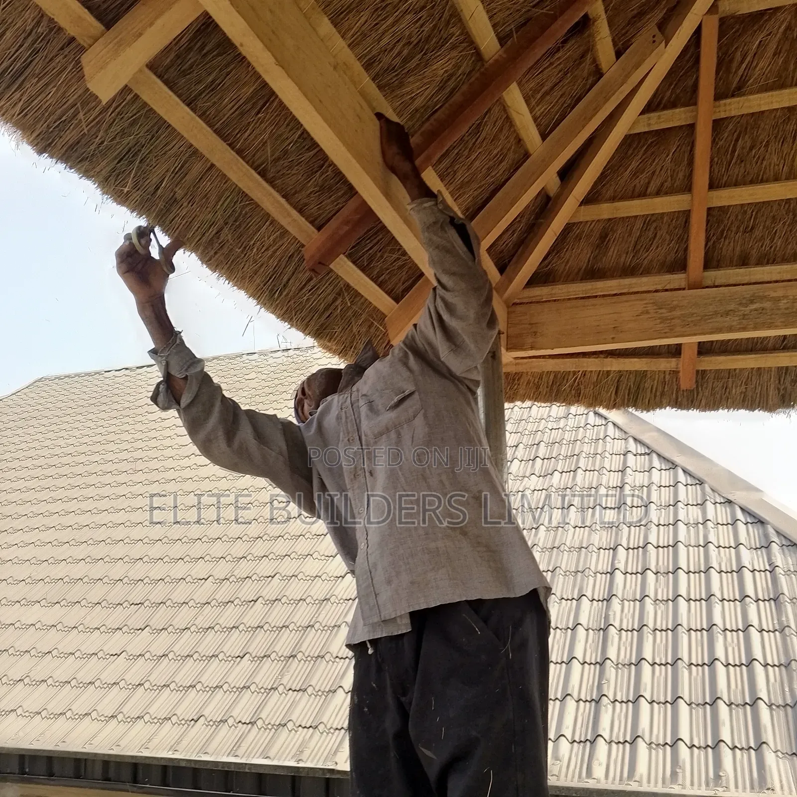 Suitable Bush Bar Gazebo Hut In Lagos