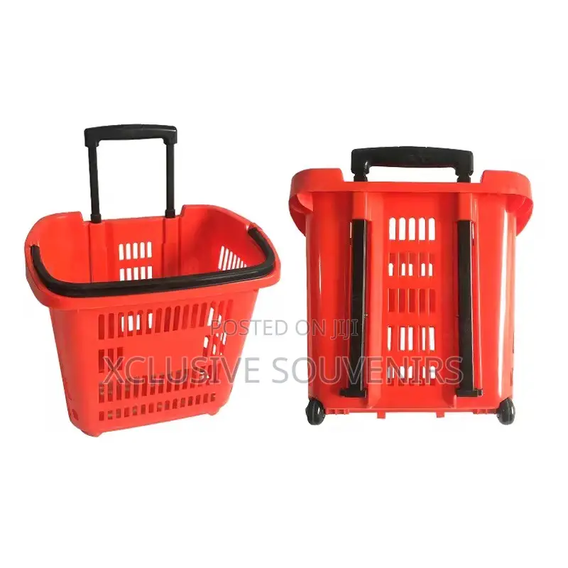New Plastic Supermarket Plastic Shopping Basket