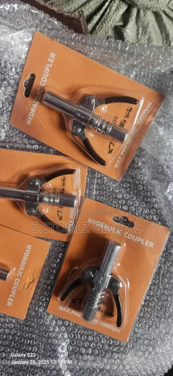 Hydraulic Grease Gun Coupler
