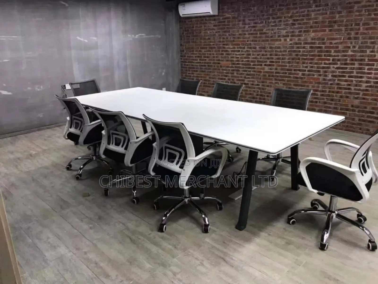 Quality Office Conference Table and 8 Chairs