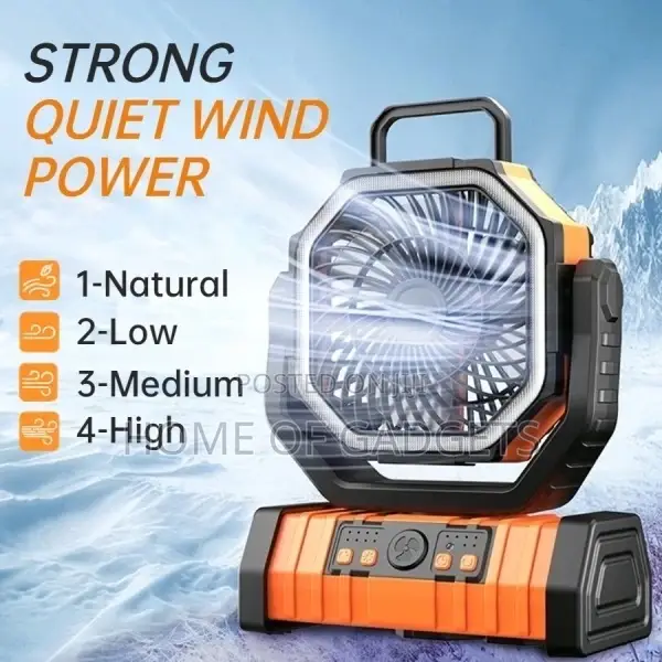 Eduson 20,000mah Rechargeable Fan Camping Fan