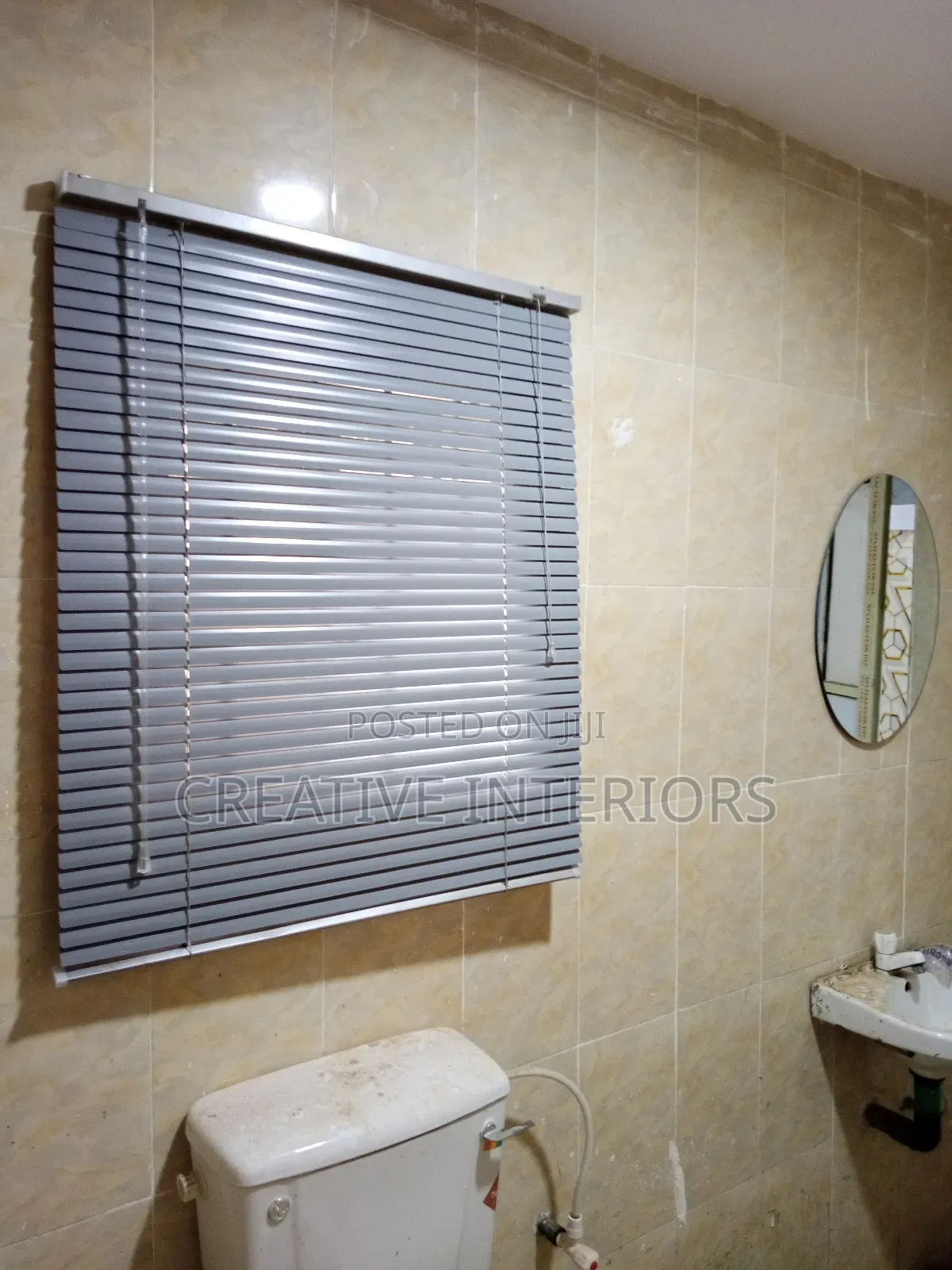 Ash Color 25mm Vernetian Blinds