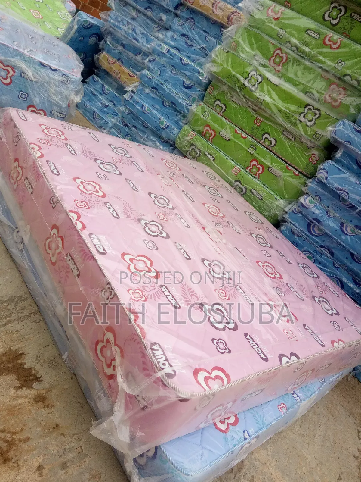 Mouka Flora 6ft/6ft by 8inches King's Size Comfort Mattress