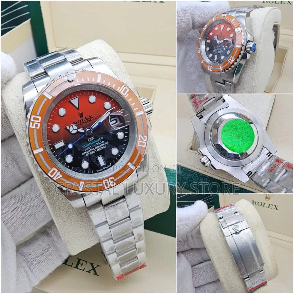 Rolex Quality Luxury Men Chain Wristwatch