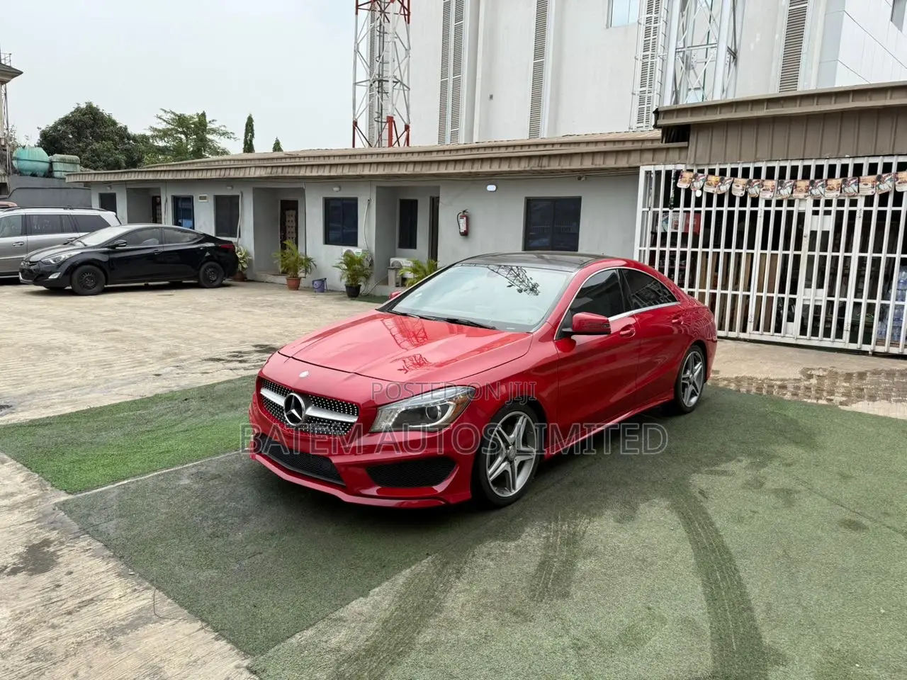 Mercedes-Benz CLA-Class CLA 250 4MATIC Sedan 2014 Red