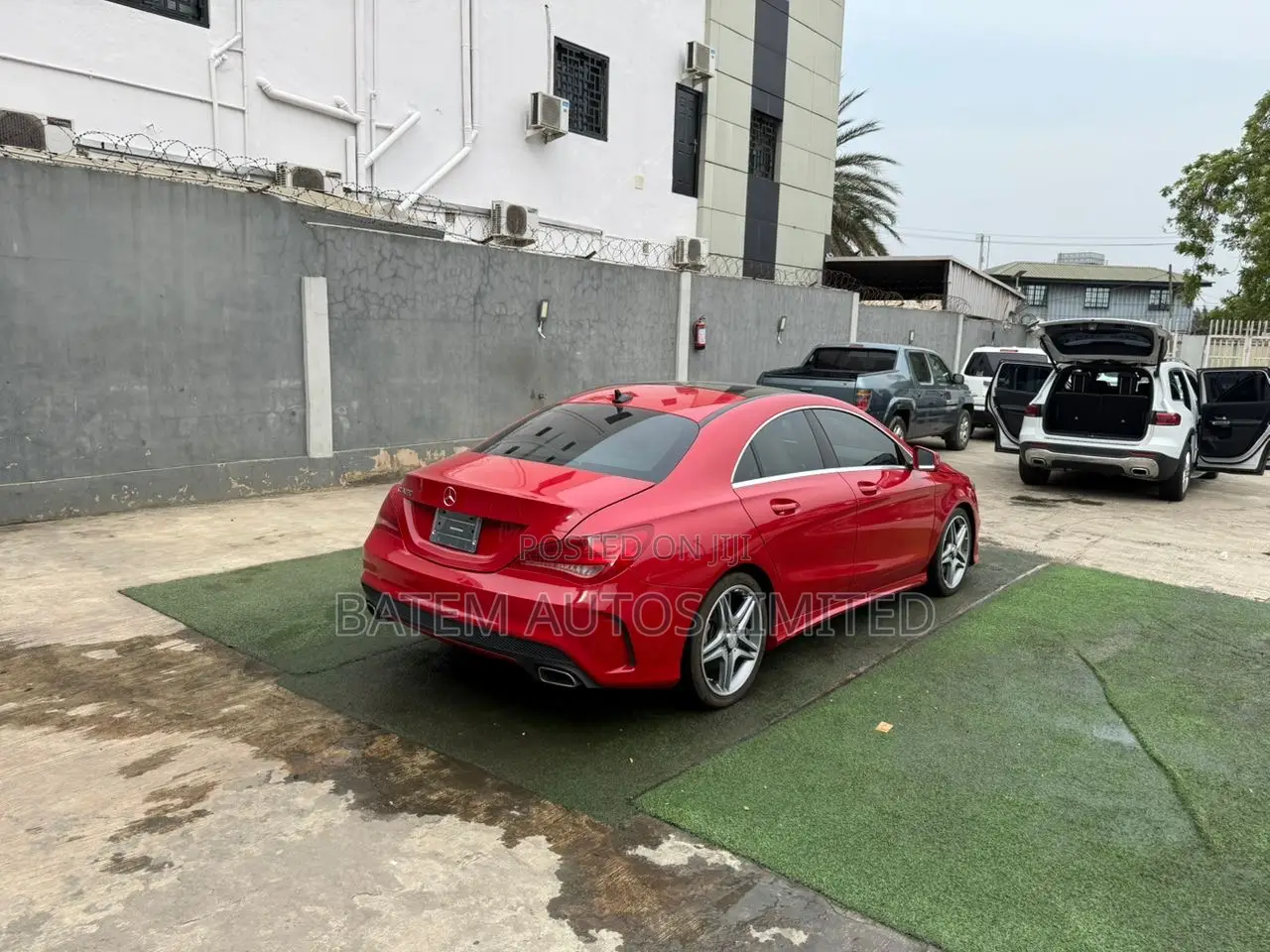 Mercedes-Benz CLA-Class CLA 250 4MATIC Sedan 2014 Red