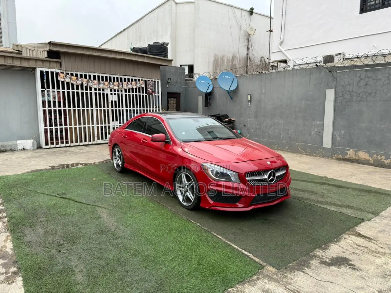Mercedes-Benz CLA-Class CLA 250 4MATIC Sedan 2014 Red